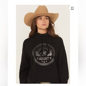 ARIAT WOMEN'S ESSENTIAL LOGO GRAPHIC HOODIE